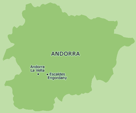 Andorra clickable map