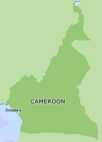 Cameroon clickable map