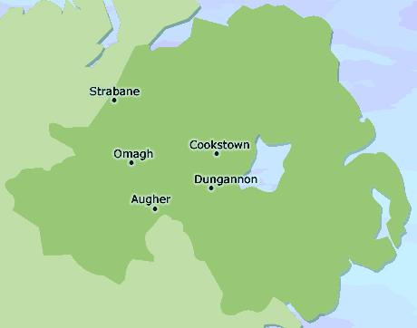 Co. Tyrone map