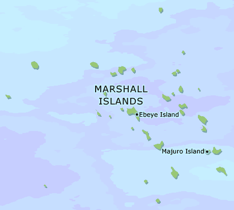 Marshall Islands clickable map