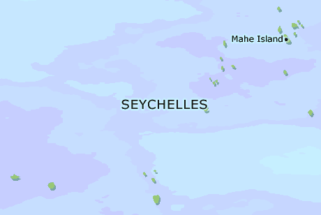 Seychelles clickable map