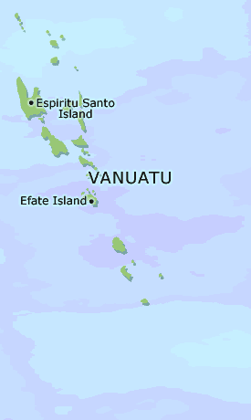 Vanuatu clickable map