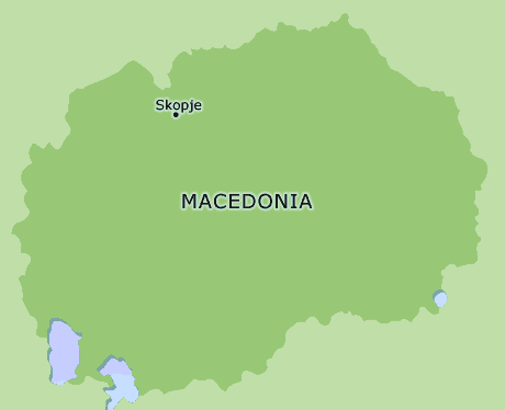 Macedonia clickable map