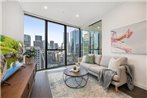 Modern City Apartment With Stunning CBD Views