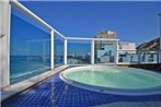 Incrivel cobertura de frente para o mar com 3 quartos e piscina particular em Copacabana!