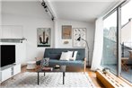 Central Nordic Design Penthouse with Terrace