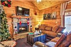 Cabin with Hot Tub Btwn Pigeon Forge and Gatlinburg!