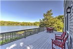 Bourne House with Furnished Deck and Waterfront Views!