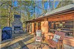 Blue Ridge Mtns Creekside Cabin with Hot Tub and Pier!