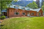 Pastoral Troy Log Home with Cabinet Mountain Views!