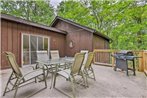 Cabin with Fire Pit and Decks - Walk to Lake Harmony!