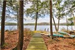 Lakeside Francestown Home with Private Dock and Porch!